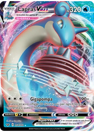 Lapras VMAX #50/202 — Spada e Scudo