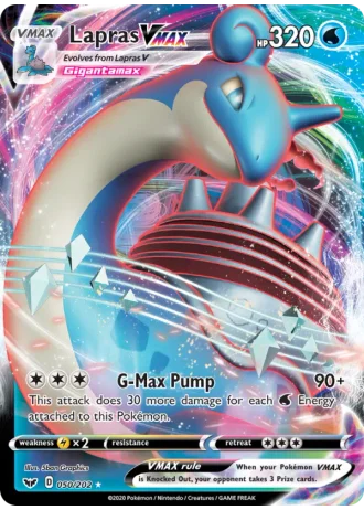 Lapras VMAX #50/202 — Sword & Shield