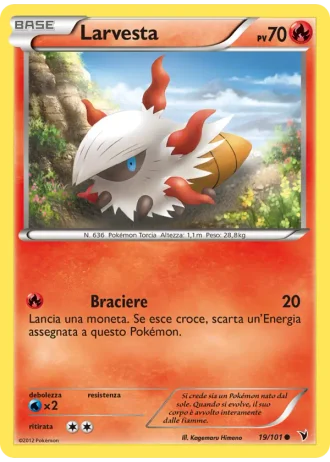 Larvesta #19/101 — Vittorie Regali