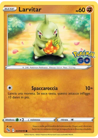 Larvitar #037/78 — Pokémon GO