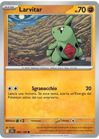 Larvitar #080 — Avventure Insieme