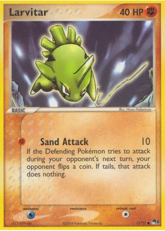 Larvitar #11 — POP Series 1