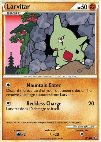 Larvitar #50 — Unleashed