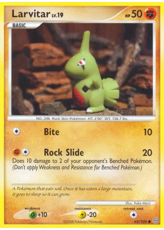 Larvitar #63 — Stormfront