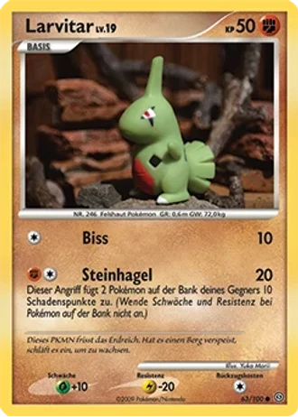 Larvitar #63/100 — Sturmtief