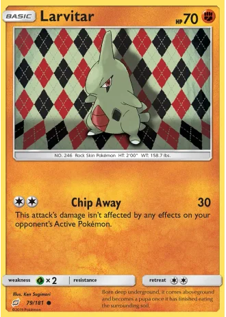 Larvitar #79 — Team Up