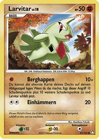 Larvitar #87 — Geheimnisvolle Schätze
