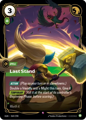 Last Stand #069/298 — Origins