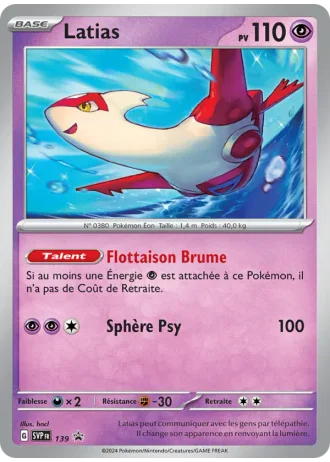 Latias #139 — Écarlate & Violet Promos