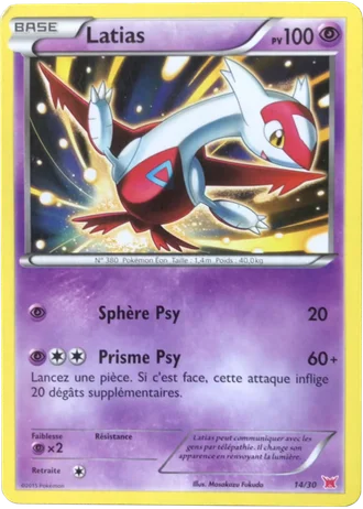 Latias #14 — XY Kit du dresseur (Latias)