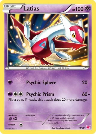 Latias #14 — XY trainer Kit (Latias)
