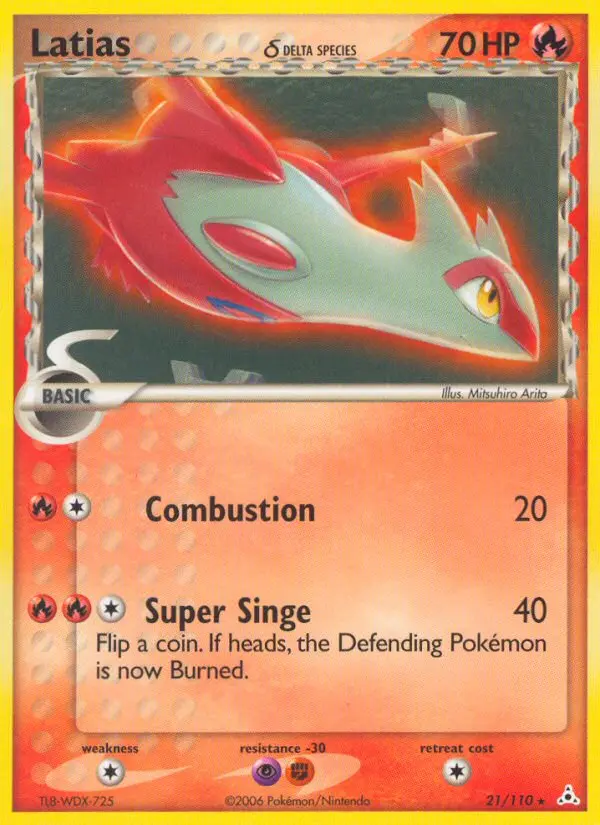 Latias #21 — EX Fantasmi di Holon