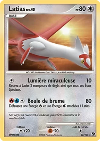 Latias #22/106 — Duels au Sommets