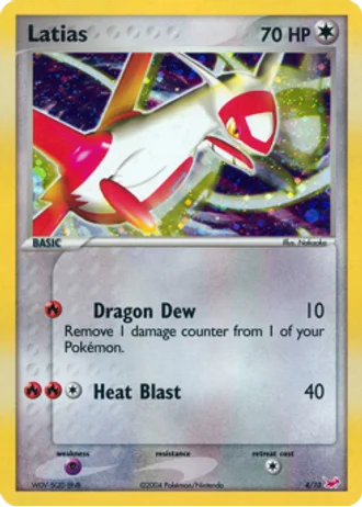 Latias #4 — EX trainer Kit (Latias)