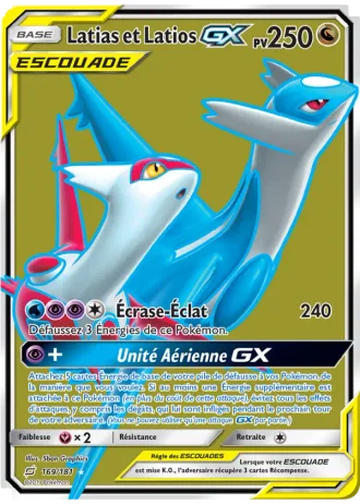 Latias et Latios GX #169 — Duo de Choc