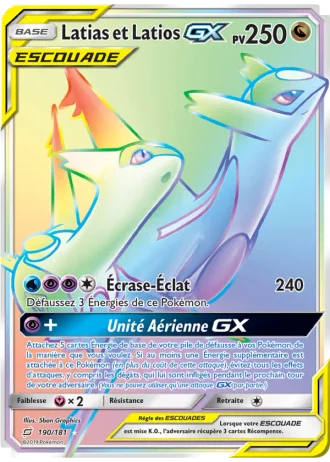 Latias et Latios GX #190 — Duo de Choc