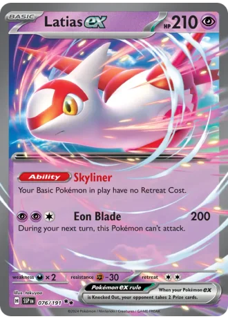 Latias ex #076/191 — Surging Sparks