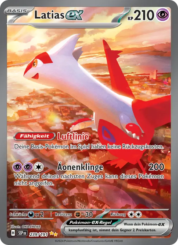 Latias ex #239 — Stürmische Funken