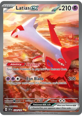 Latias ex #239 — Surging Sparks