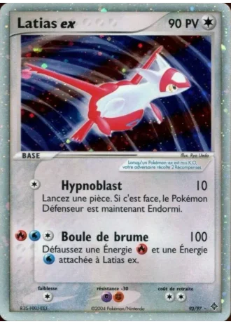 Latias ex #93 — EX Dragon