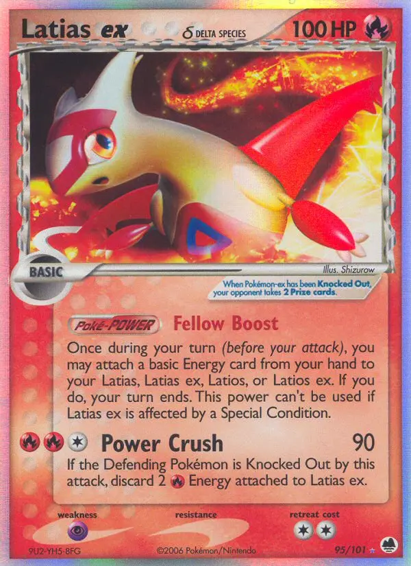 Latias ex #95 — Dragon Frontiers