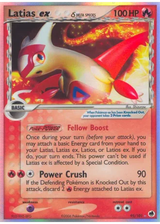Latias ex #95 — Dragon Frontiers