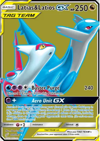 Latias & Latios GX #169/181 — Team Up