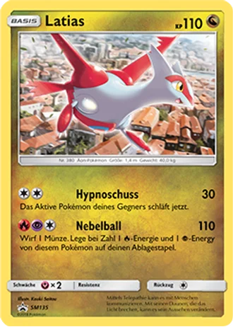 Latias SM135 — Sonne & Mond Promos