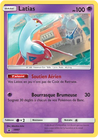 Latias SM87 — Soleil & Lune Promos