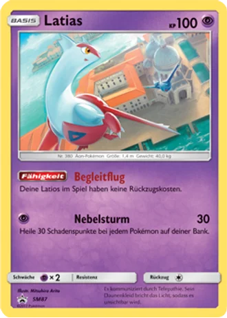 Latias SM87 — Sonne & Mond Promos