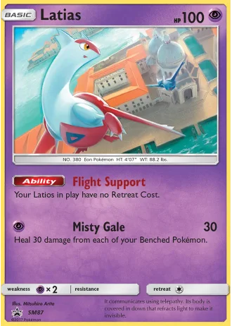 Latias SM87 — Sun & Moon Promos