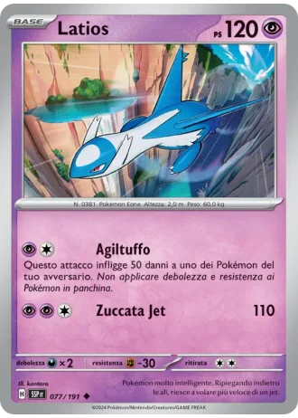 Latios #077 — Scintille Folgoranti