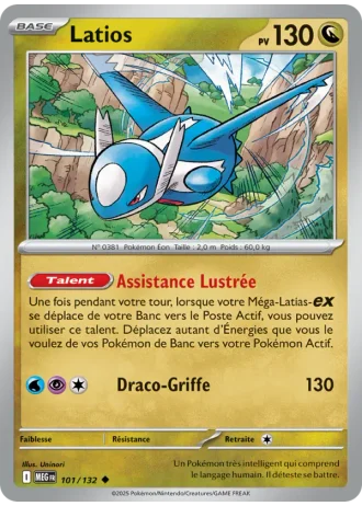 Latios #101/132 — Méga-Évolution