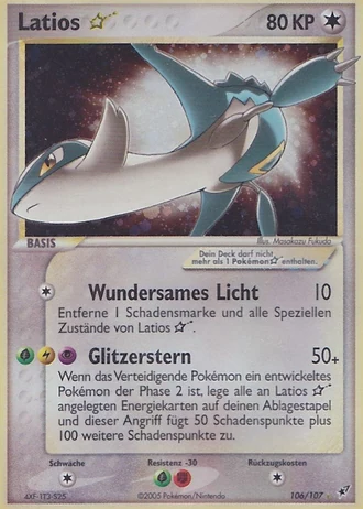 Latios * #106/107 — EX Deoxys