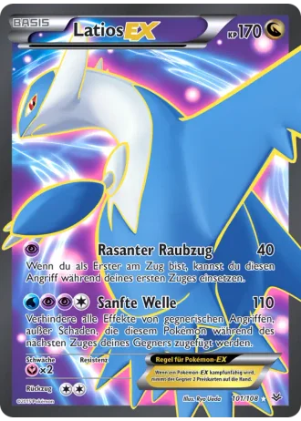 Latios EX #101 — Drachenleuchten