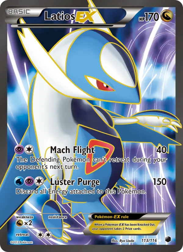 Latios EX #113 — Plasma Freeze