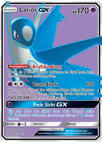Latios GX #223 — Bund der Gleichgesinnten
