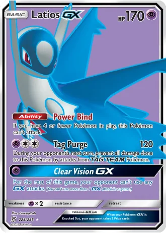Latios GX #223/236 — Unified Minds