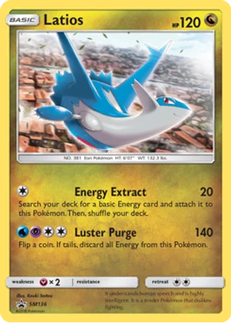 Latios SM136 — Sun & Moon Promos