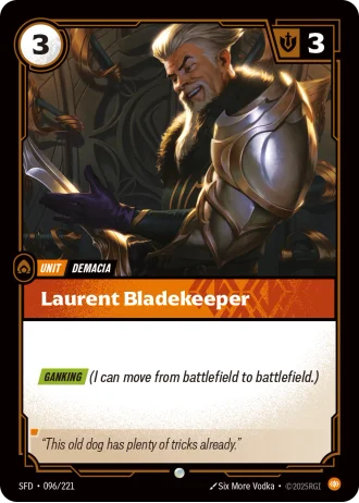 Laurent Bladekeeper #096/221 — Spiritforged