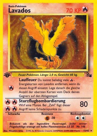 Lavados (1. Edition) #12/62 — Fossil (1. Edition)