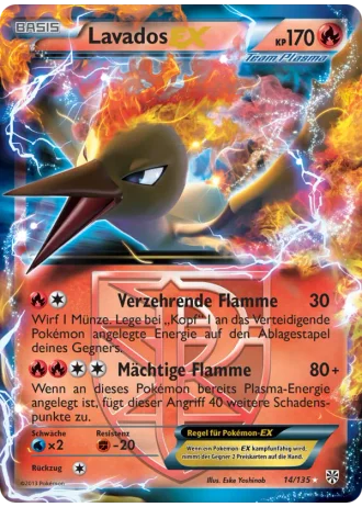 Lavados EX #14/135 — Plasma-Sturm
