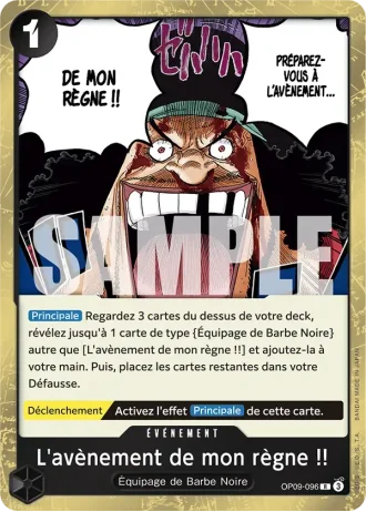 L'avènement de mon règne !! (OP09-096) — Les Nouveaux Empereurs (OP09)