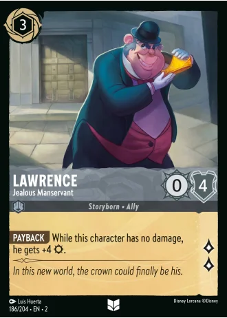 Lawrence - Jealous Manservant #186/204 — Rise of the Floodborn