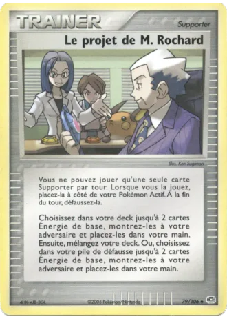 Le projet de M. Rochard #79/106 — EX Émeraude