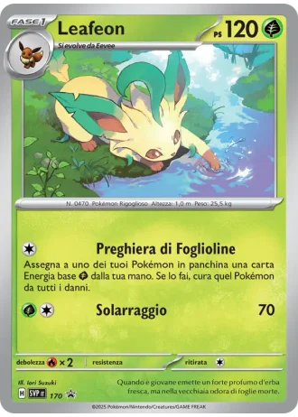 Leafeon #170 — Scarlatto e Violetto Promos