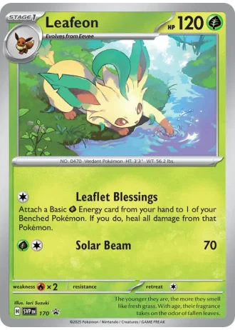 Leafeon #170 — Scarlet & Violet Promos