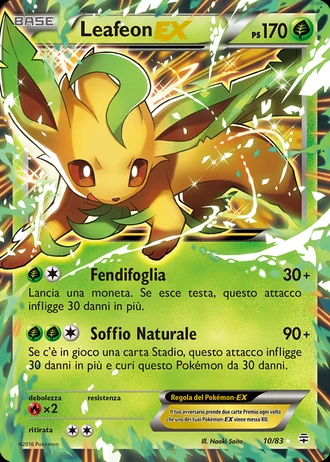 Leafeon EX #10/83 — Generazioni