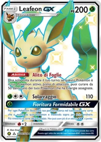 Leafeon GX SV46/94 — Tesoro Cromatico (Destino Sfuggente)