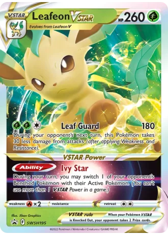 Leafeon VSTAR SWSH195 — Sword & Shield Promos